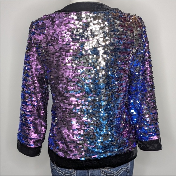 Sequin Multicolor Jacket - Picture 5 of 5
